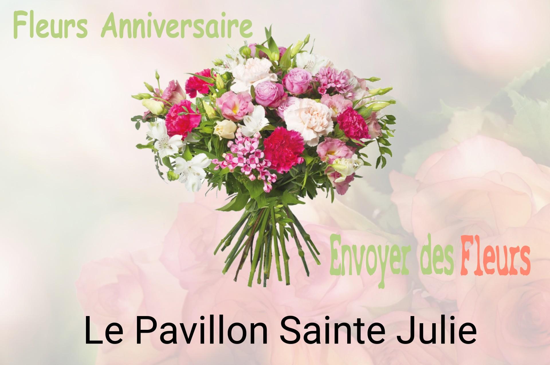 Bouquet de fleurs d’anniversaire livré à Le Pavillon-Sainte-Julie