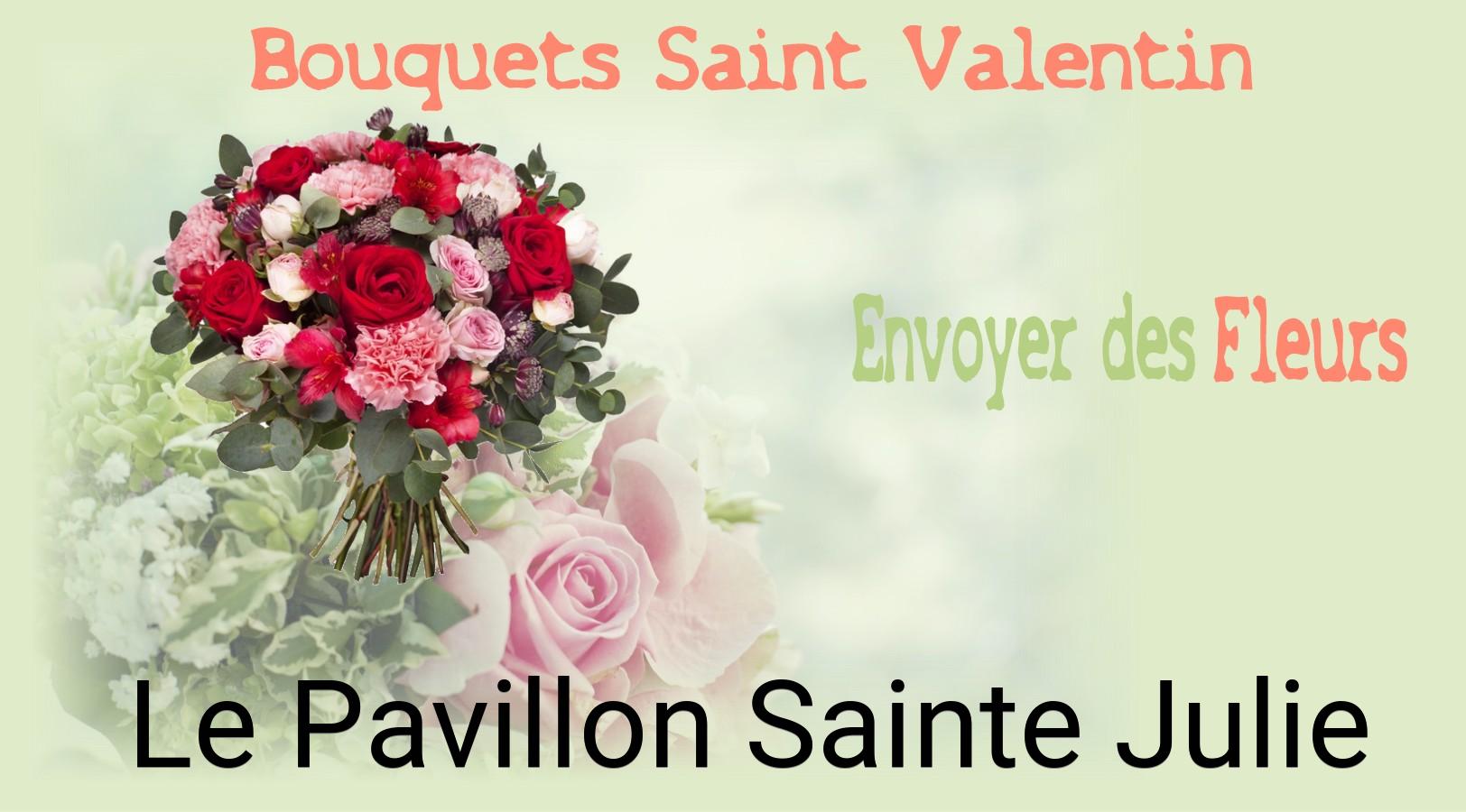 Roses de Saint-Valentin livrées à Le Pavillon-Sainte-Julie
